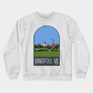 Minneapolis, Minnesota Decal Crewneck Sweatshirt